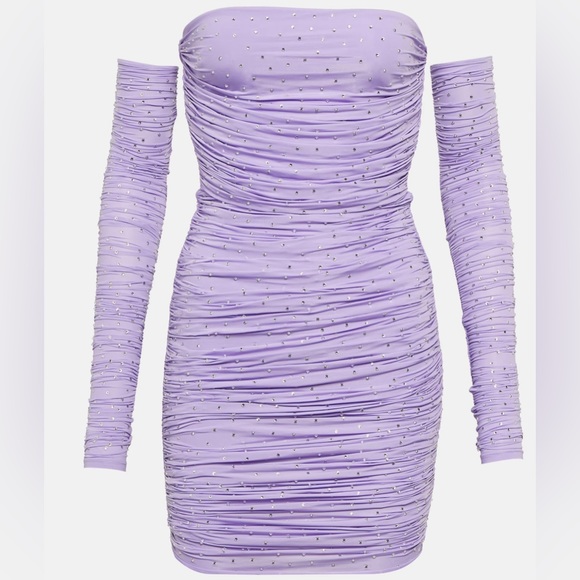 Alex Perry Dresses & Skirts - Crystal-embellished jersey minidress